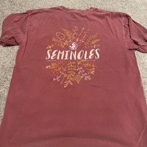 FSU Distressed Comfort Colors ladies Tshirt size medium